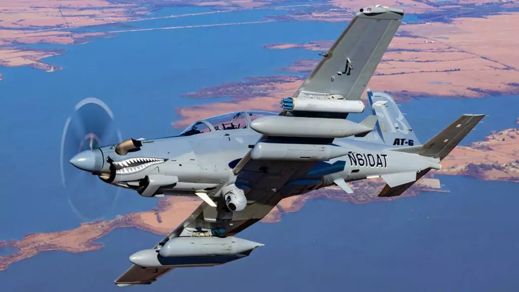 La Força Aèria dels EUA va rebre el primer avió d'atac d'avió d'un nou tipus 11155_4