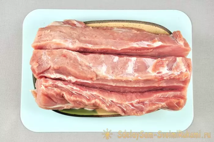 Cara mengambil dan memanggang daging babi di oven lezat 1122_3