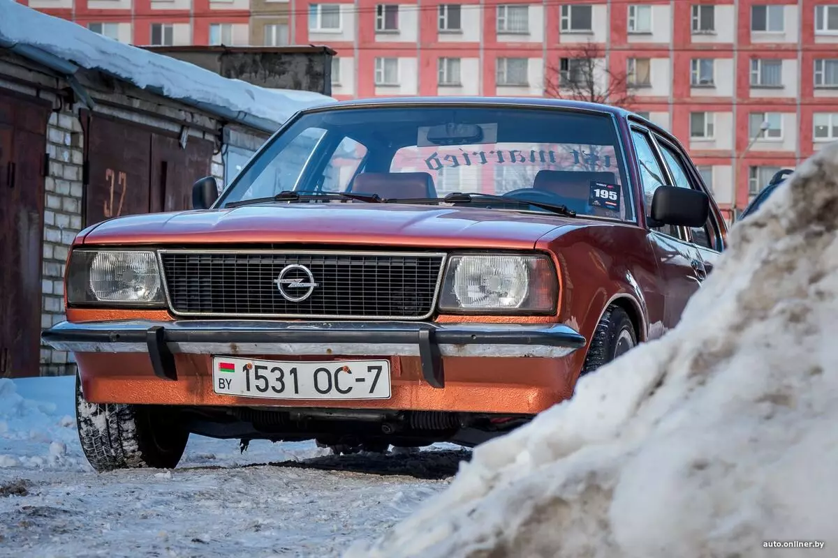 Belarus'ta böyle yok. Restore Opel Ascona 1979 Sürüm 11237_2