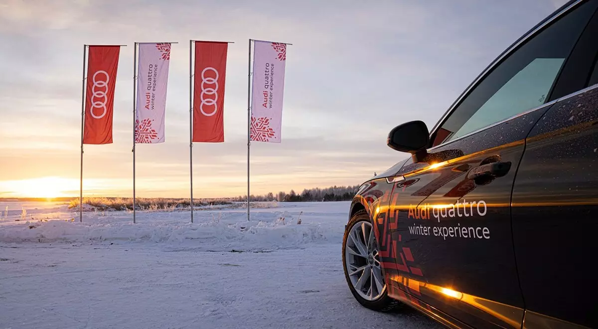 Voitures avec Jan Coomans. Audi quattro expérience hivernale: familier mais nouveau