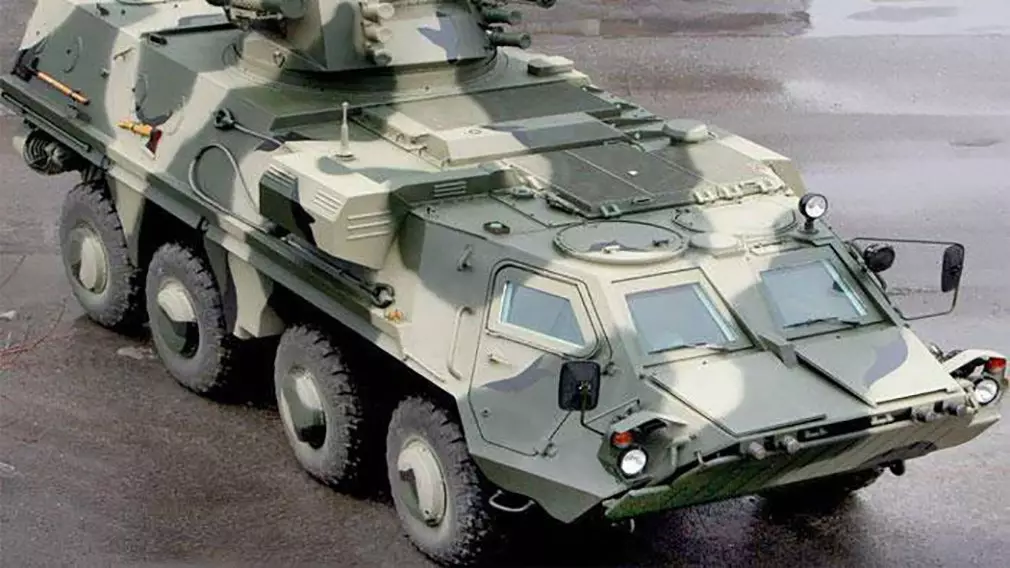 Na iloa e Ukraine o le tua o le BTR-4 VSU mai Rusia "Bomerangs"