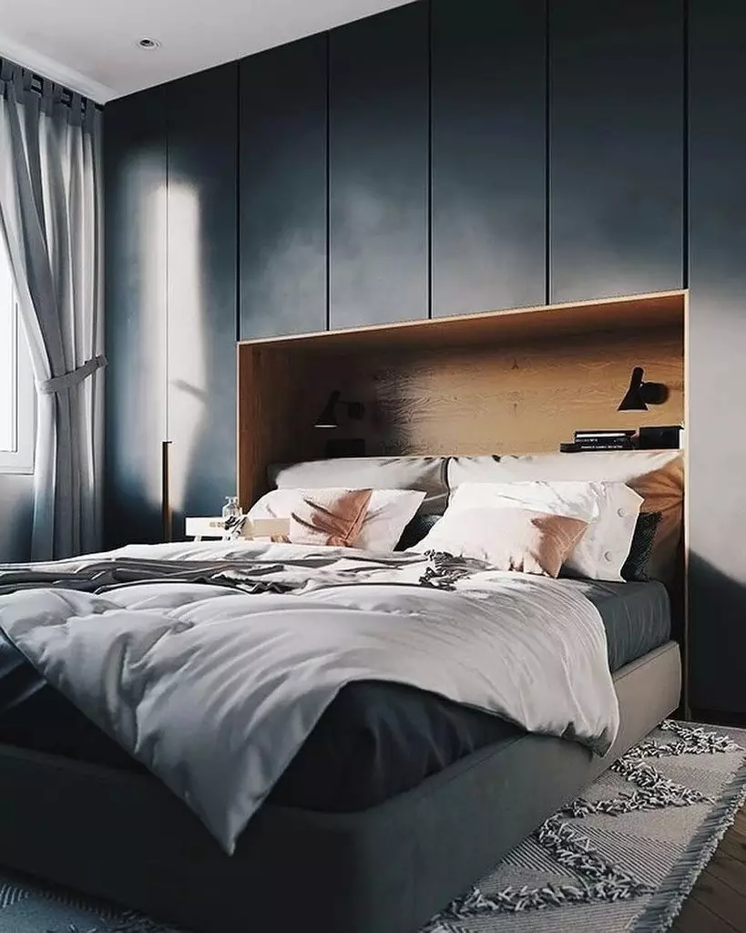 Маш жижиг унтлагын өрөө зохион байгуулах: 8 зөвлөмж, дизайнерын санал 14166_13
