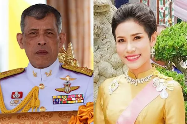 King of Thailand kunngjorde sin favoritt av den andre dronningen 14199_1