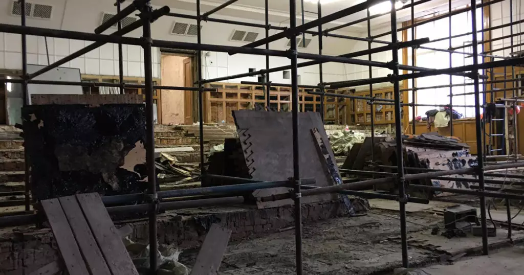 Слідом за біофаку: активісти повідомили про варварської «реставрації» в Головній будівлі МДУ