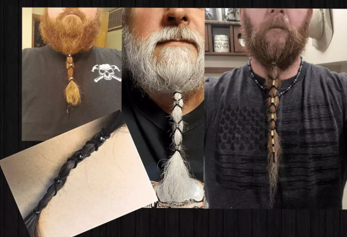 Quines són les decoracions d'una barba - tendència de la moda 16183_9