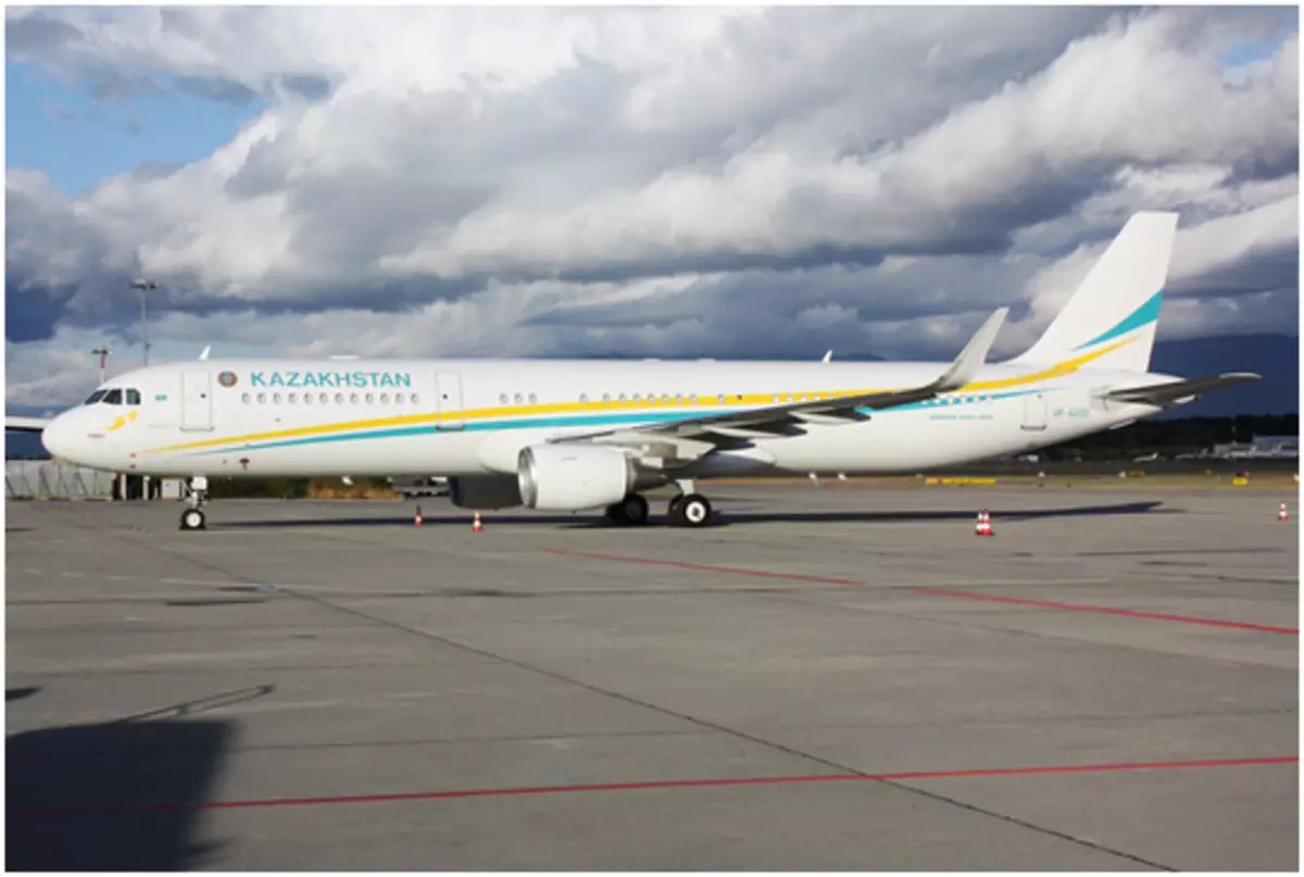 Büro vum President vum Kasachstan kritt Airbus fir $ 110 Milliounen 16619_4