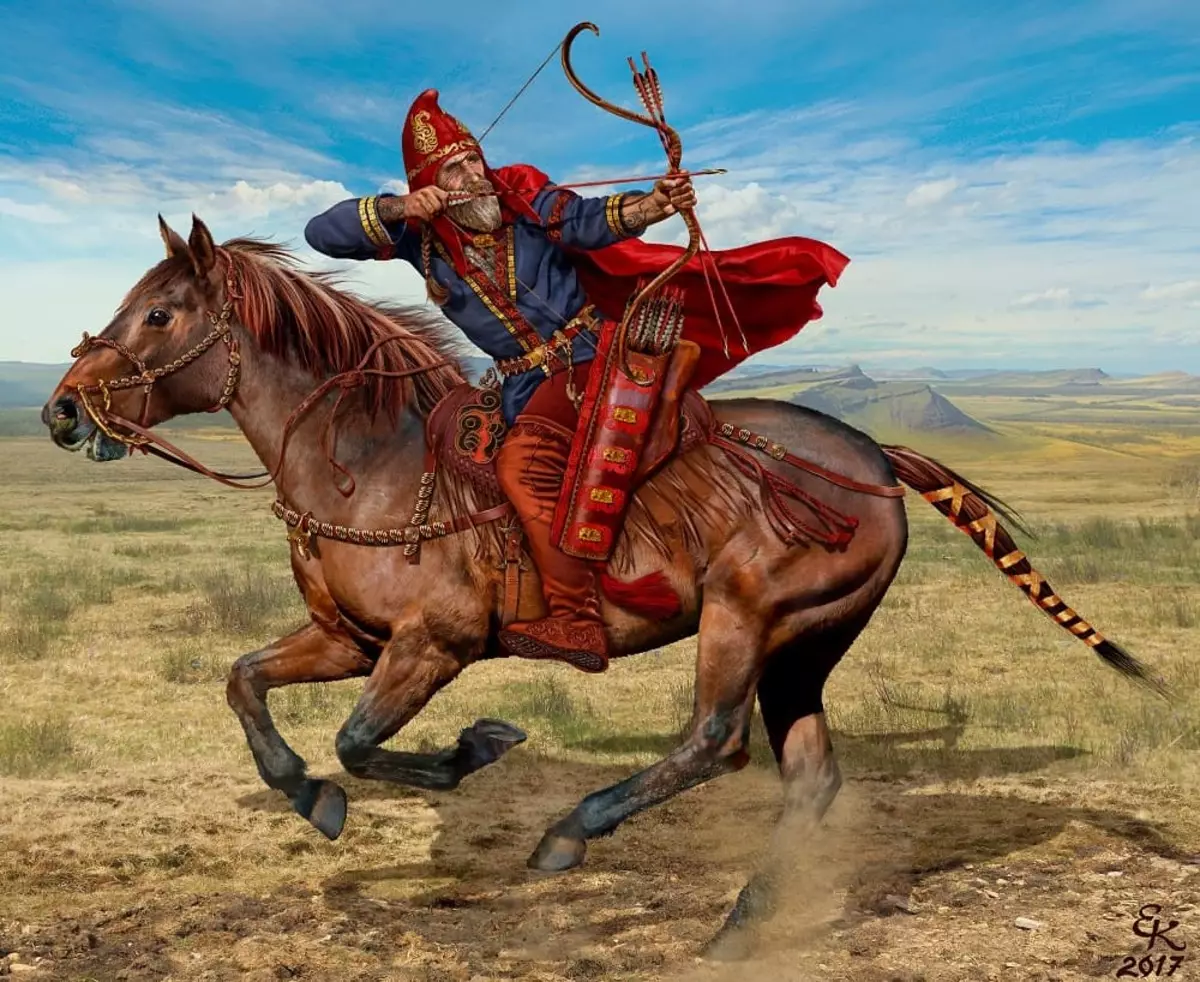 Massagetti tradice - rybáři nomády a koně pro slunce 16836_3