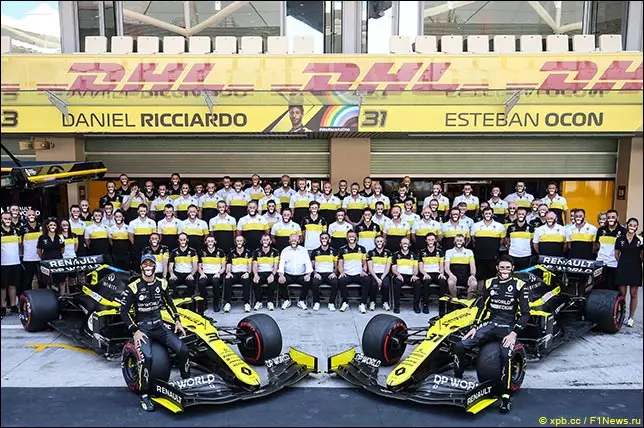 Rezultati sezone: Renault DP World F1 ekipa 17625_1