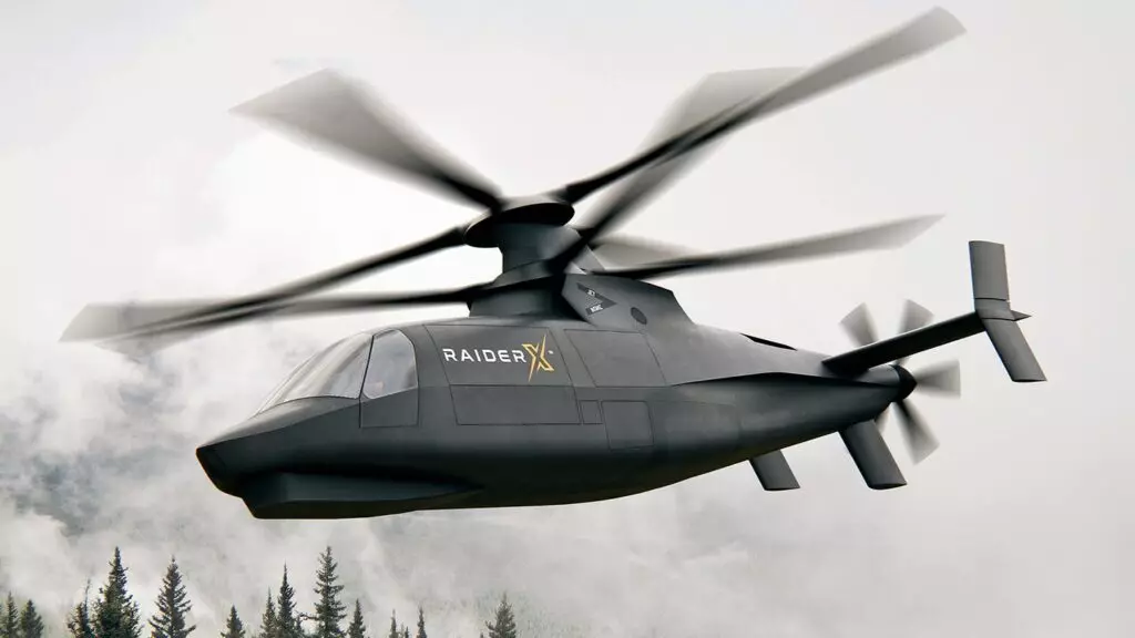 Lengan Amerika Syarikat melawan helikopter masa depan 
