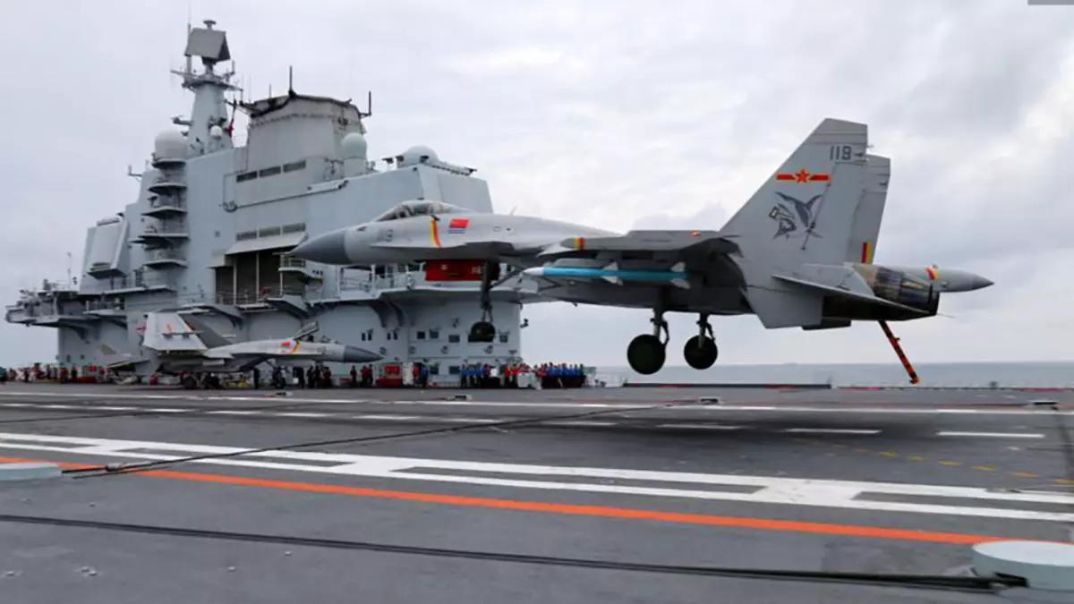 New Aircraft Carrier Navy China riceverà un attacco di droni di impatto 11 1816_2