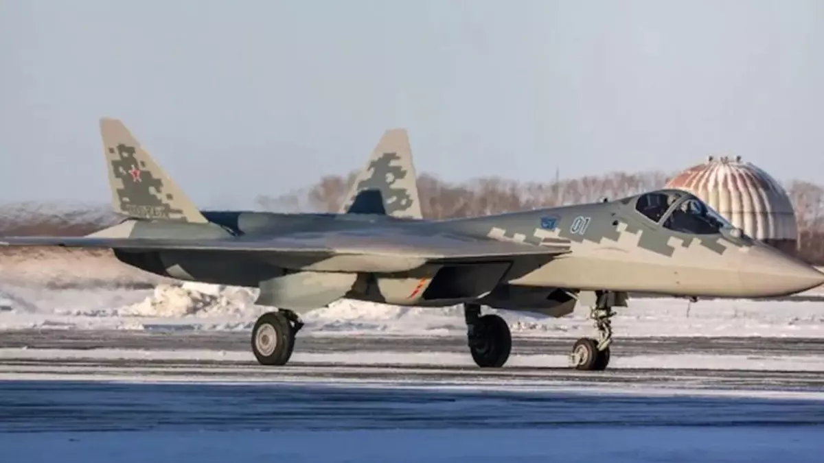 RF e ile ea khomarela nato Merry Christmas Su-57 Fighters 18407_4
