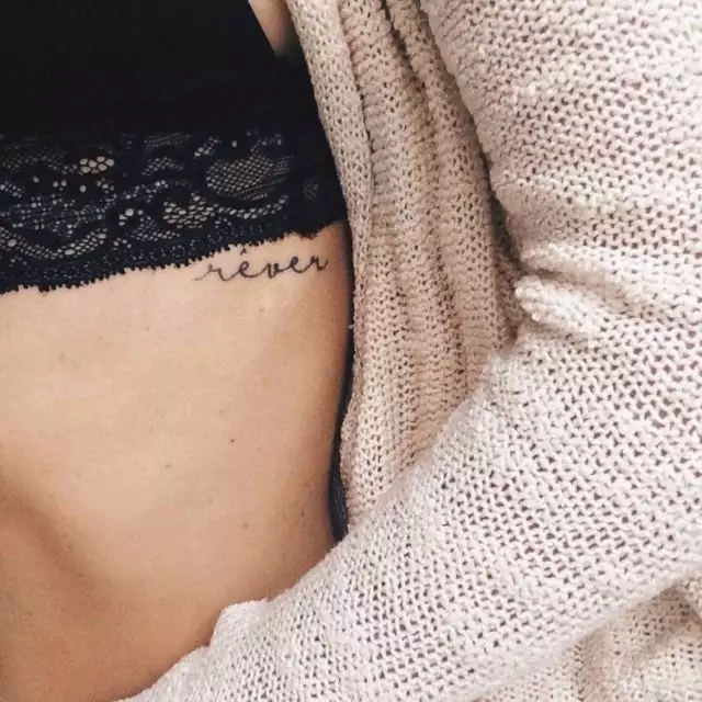 Lijepe ideje mini-tetovaže koje se mogu lako skrivati ​​ili, naprotiv, pokazati sve 18498_8