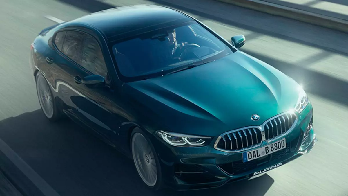 Alpina پىششىقلاپ ئىشلەنگەن BMW 8-يۈرۈش Gran Coupe نى تونۇشتۇردى 20219_2