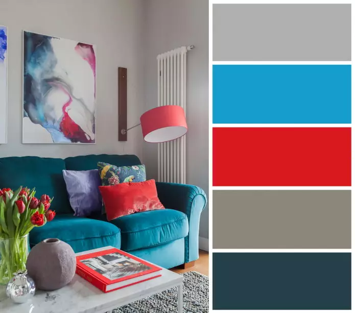 Le combinazioni di colori più accoglienti per il soggiorno - 10 schemi pronti 20394_5