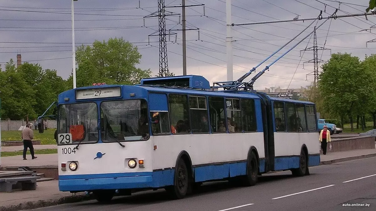 Klassisk under ledninger. Vi husker Minsk-vognbussene i Ziu og deres 
