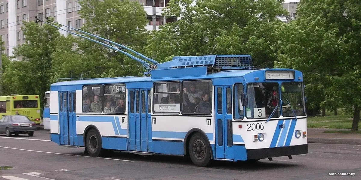 Klassisk under ledninger. Vi husker Minsk-vognbussene i Ziu og deres 