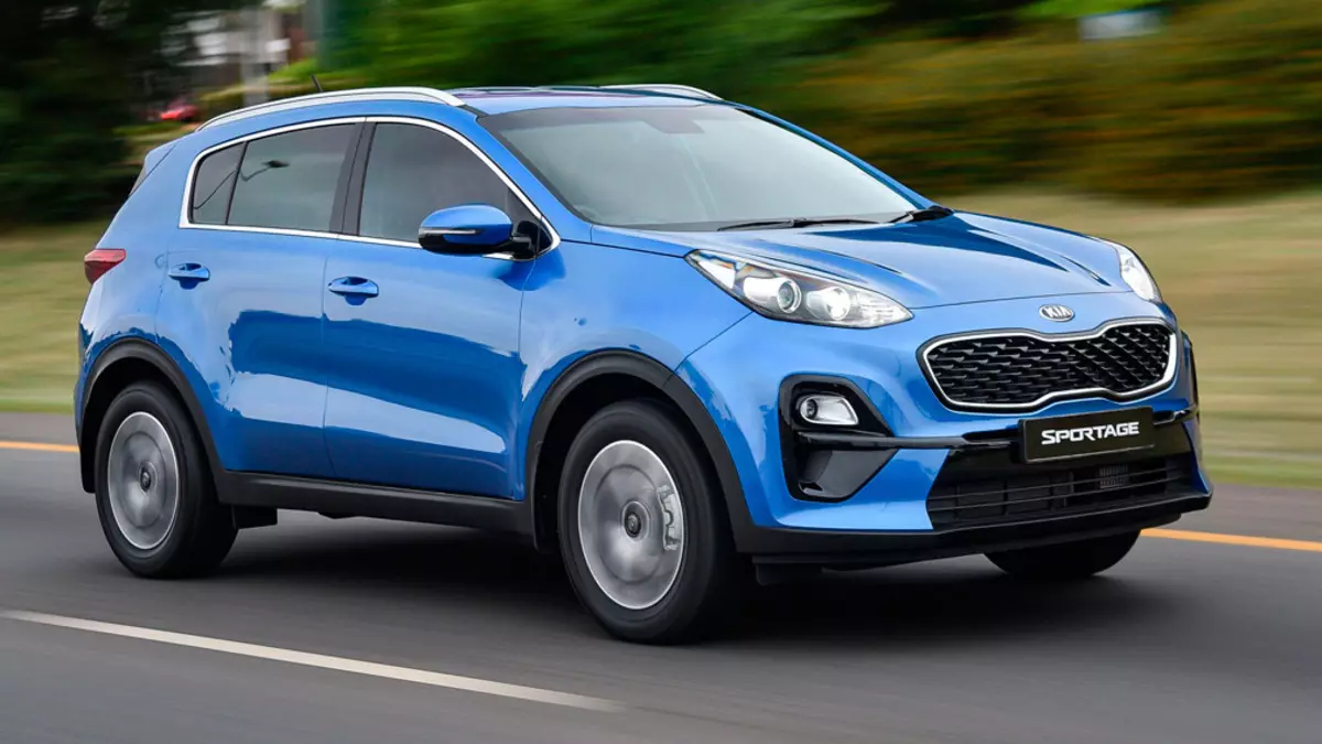 The first images of the KIA Sportage of the new generation were published 20725_1