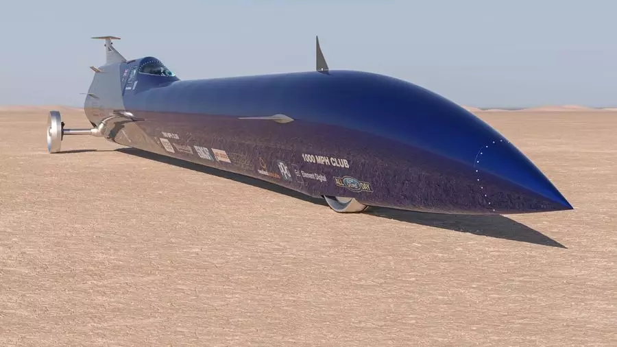 Austrálčania postavili raketové auto s kapacitou 202 500 síl na nastavenie záznamu rýchlosti na Zemi
