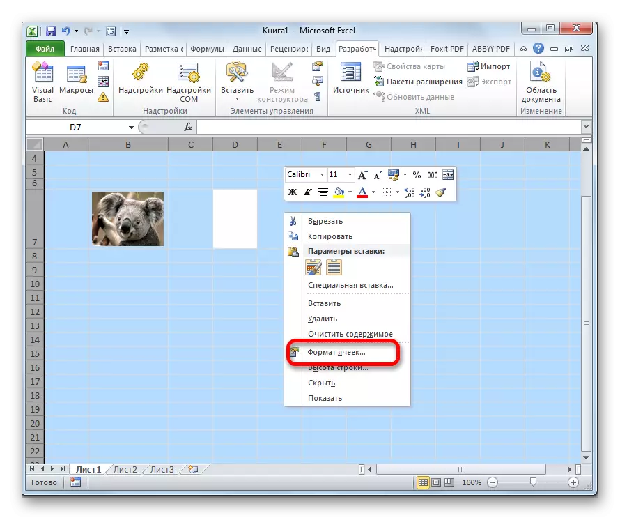 Cum se introduce o imagine în tabelul Excel. Introduceți și configurați o imagine în Excel 2076_12