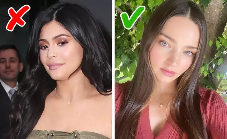 8 Makeup-Techniken, die gut für Selfie sind, und im Leben können jedes Bild verderben 2589_1