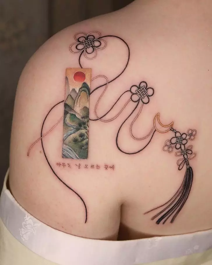 Koreansk kunstner skaper elegante tatoveringer, og de er rett og slett en imitasjon av ømhet 3016_16