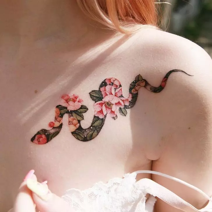 Artis Korea menciptakan tato yang elegan, dan mereka hanyalah peniruan kelembutan 3016_17