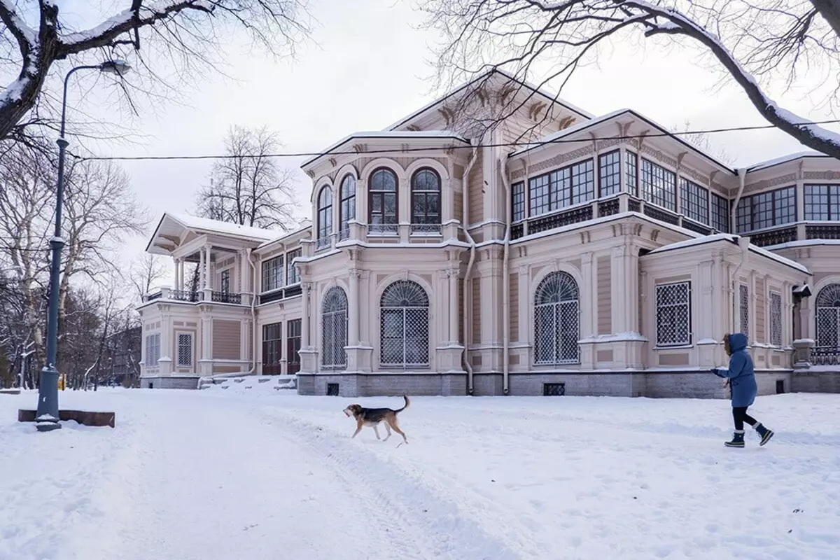 Historia av Gomotov i Lopukhin Garden - från en köpman Villa till Leningrad TV Studio. Utdrag ur brevet 