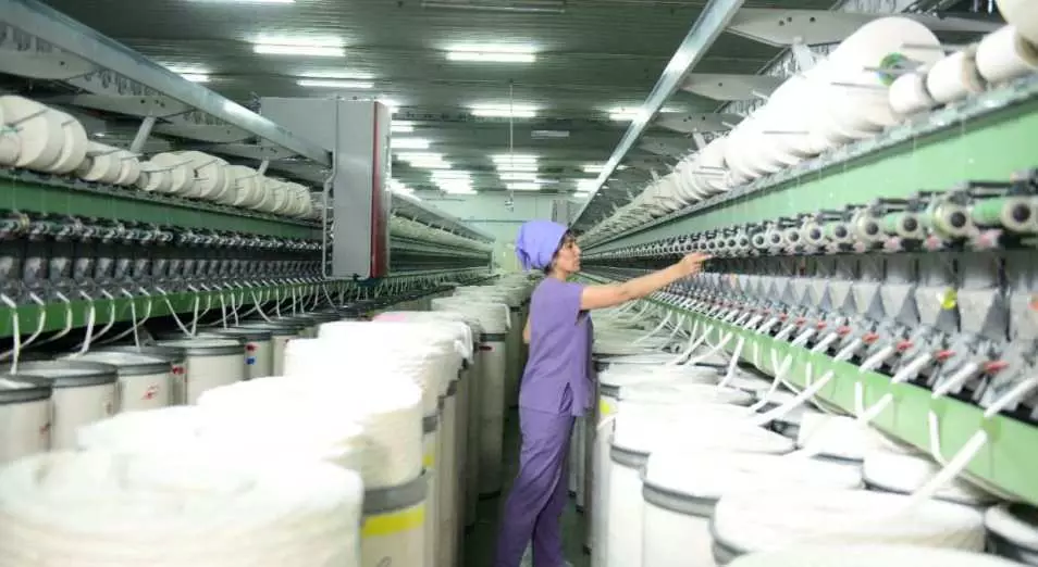 Pabrik tekstil ing Shymkent nampa status FEZ