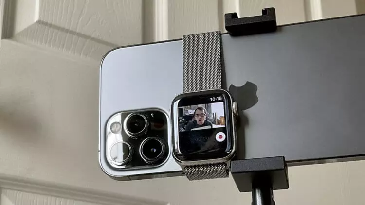 Apple Watch와 iPhone 카메라를 관리하는 방법
