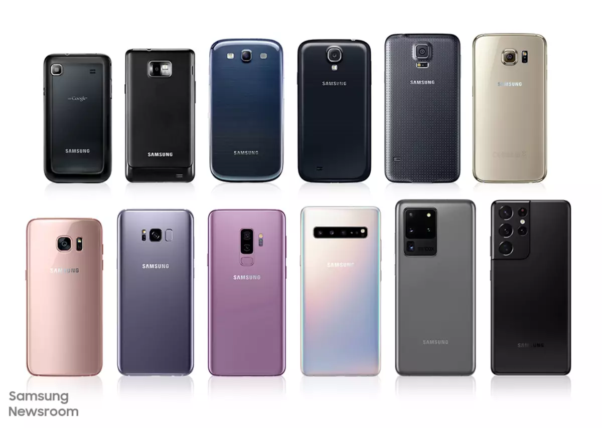 Samsung Galaxy S Lineup'un necə kameraları necə inkişaf etdi 4698_1