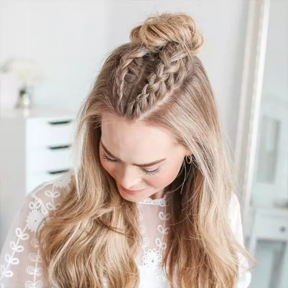 7 trend hairstyles of February: Change every day 5190_11