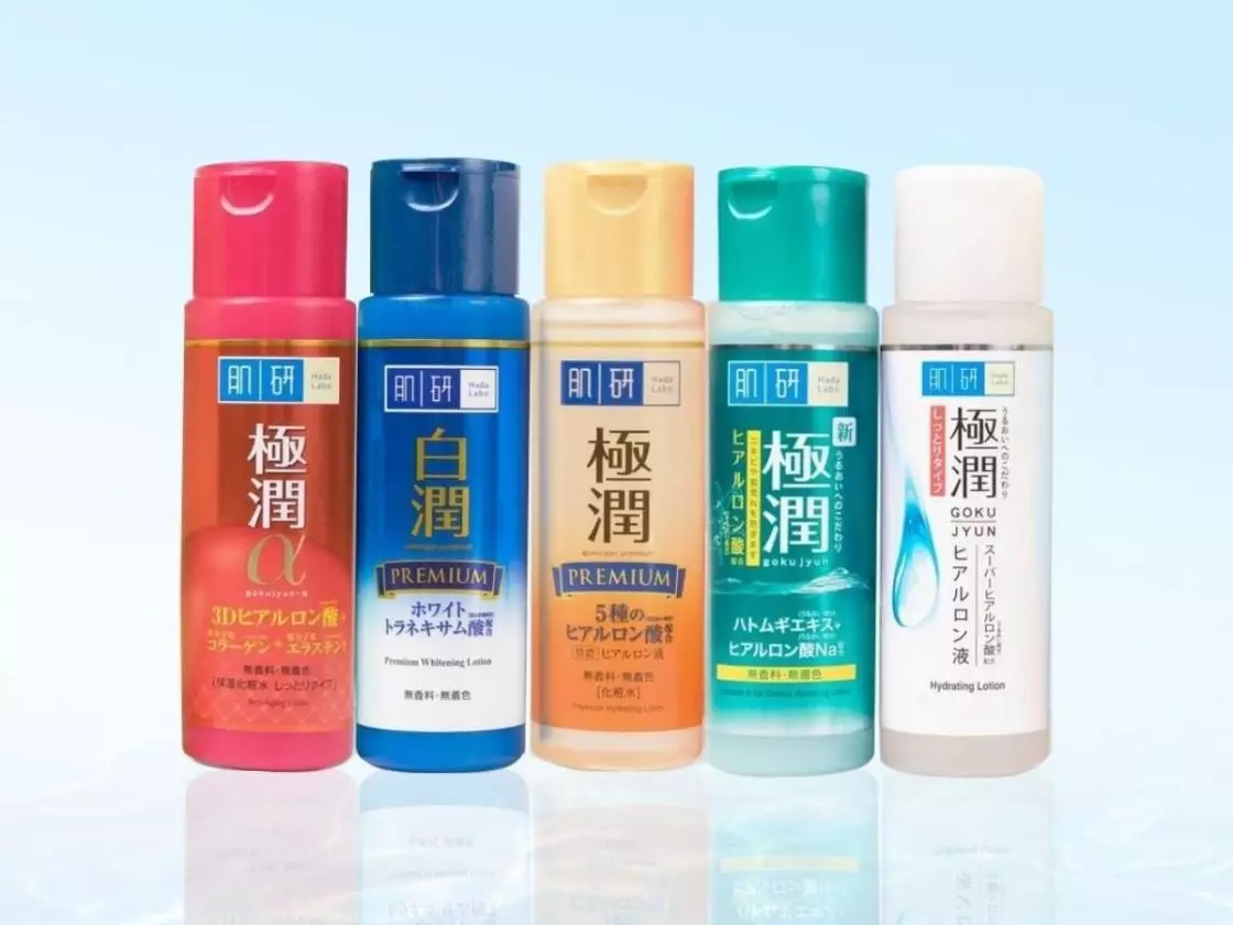 Lotions of the Japanese brand Hadalabo - the first and important stage of skin moisturizing 5459_2