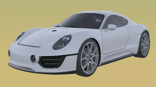 Porsche patentierte ein neues Sportwagen