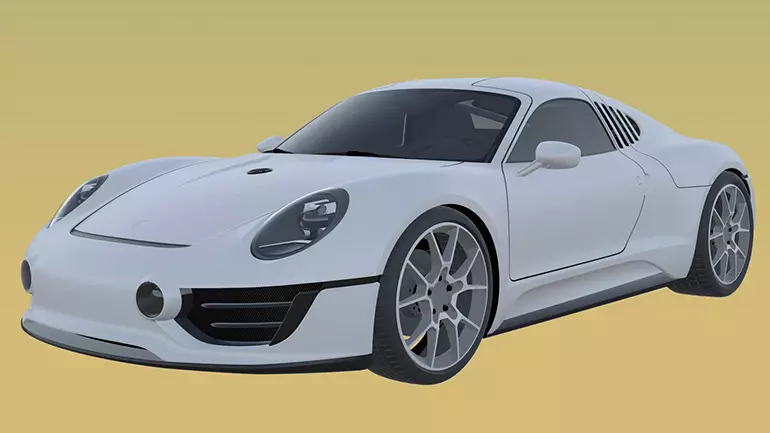 Porsche patent car chwaraeon newydd 5808_1