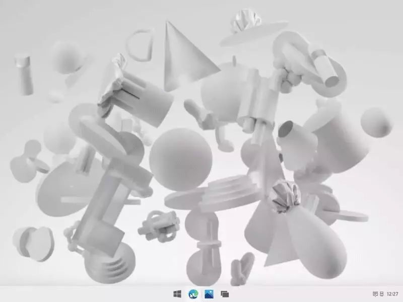 "Cringe" parodė "Windows 10x" - konkurentas "Chromeos" su "eilute" ekrano viduryje ir akcentuojama internete