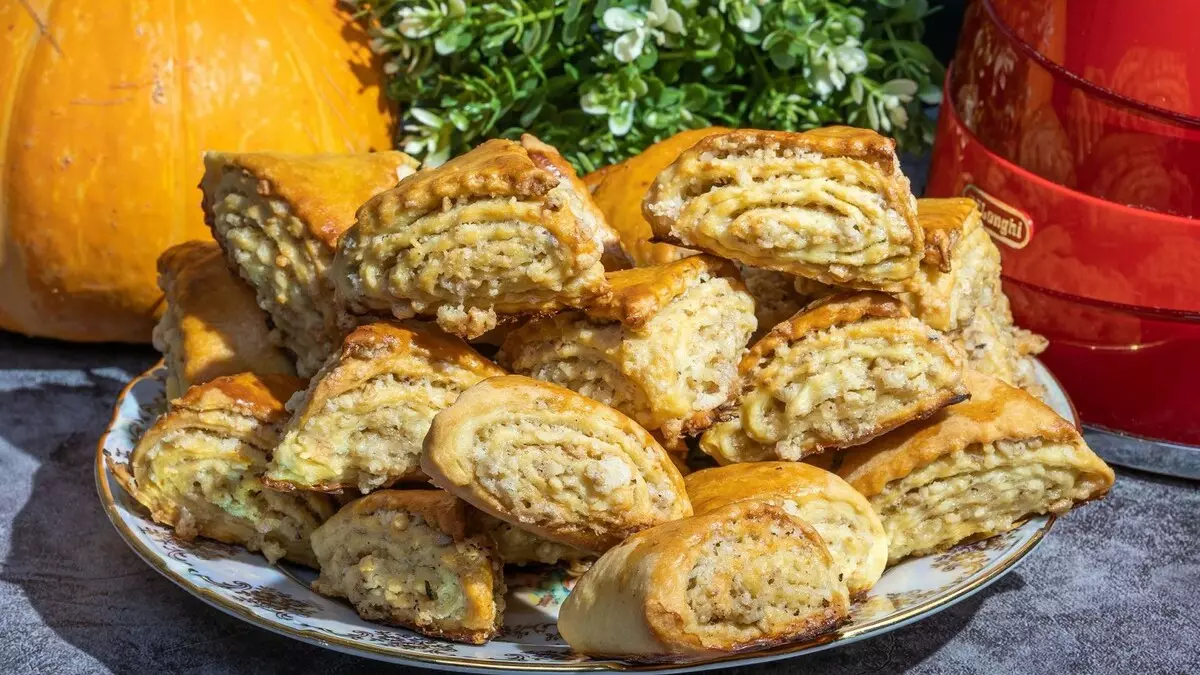 Вірменське печиво «гата» з листкового тіста на кефірі 7791_1