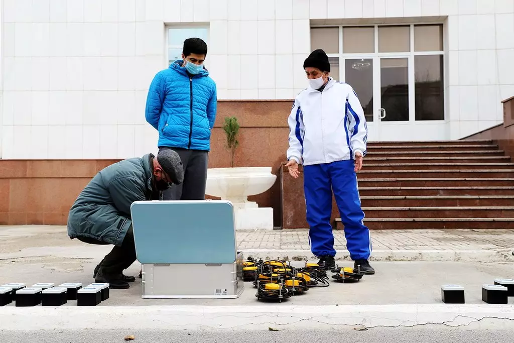 Stručnjaci Turkmenistanu održavaju se online obuku u inženjerskom istraživanju zgrada 8367_1