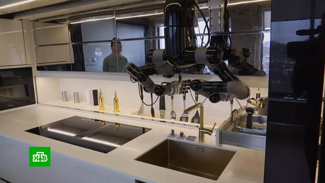Panalihan Inggris parantos ngembangkeun koki robot dapur 9004_1