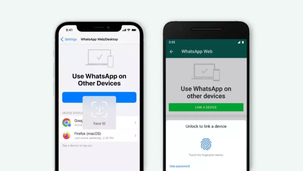 WhatsApp добави биометрична удостоверяване за настолен и уеб версия на приложението 9610_2