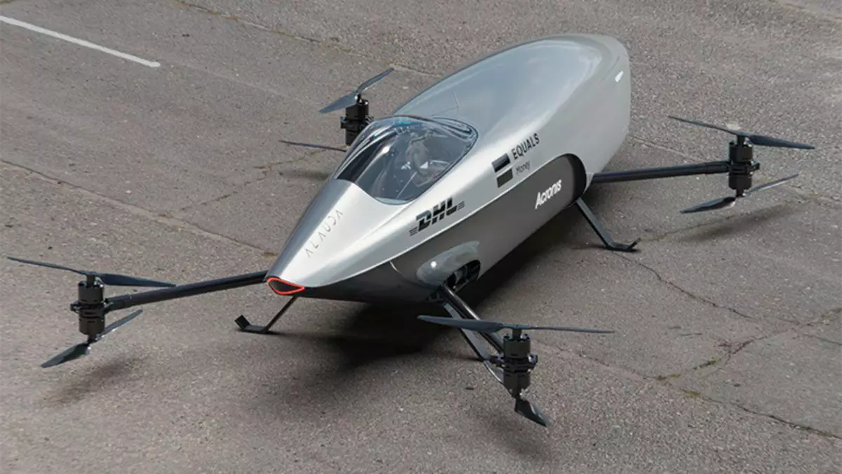 Va debutar el primer cotxe de volador de carreres del món airspeeder mk3 9703_1